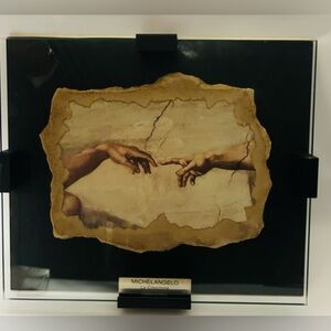 Michelangelo Creation Painting La Creazione - Studio Art Made In Italy
